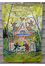 The Cat's House Organic Cotton Tea Towel