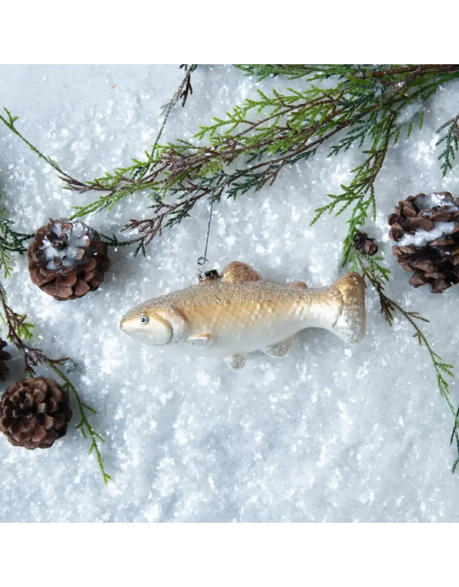 Golden Fish Ornament