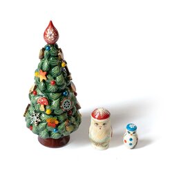 Christmas Tree Nesting Set (Green)
