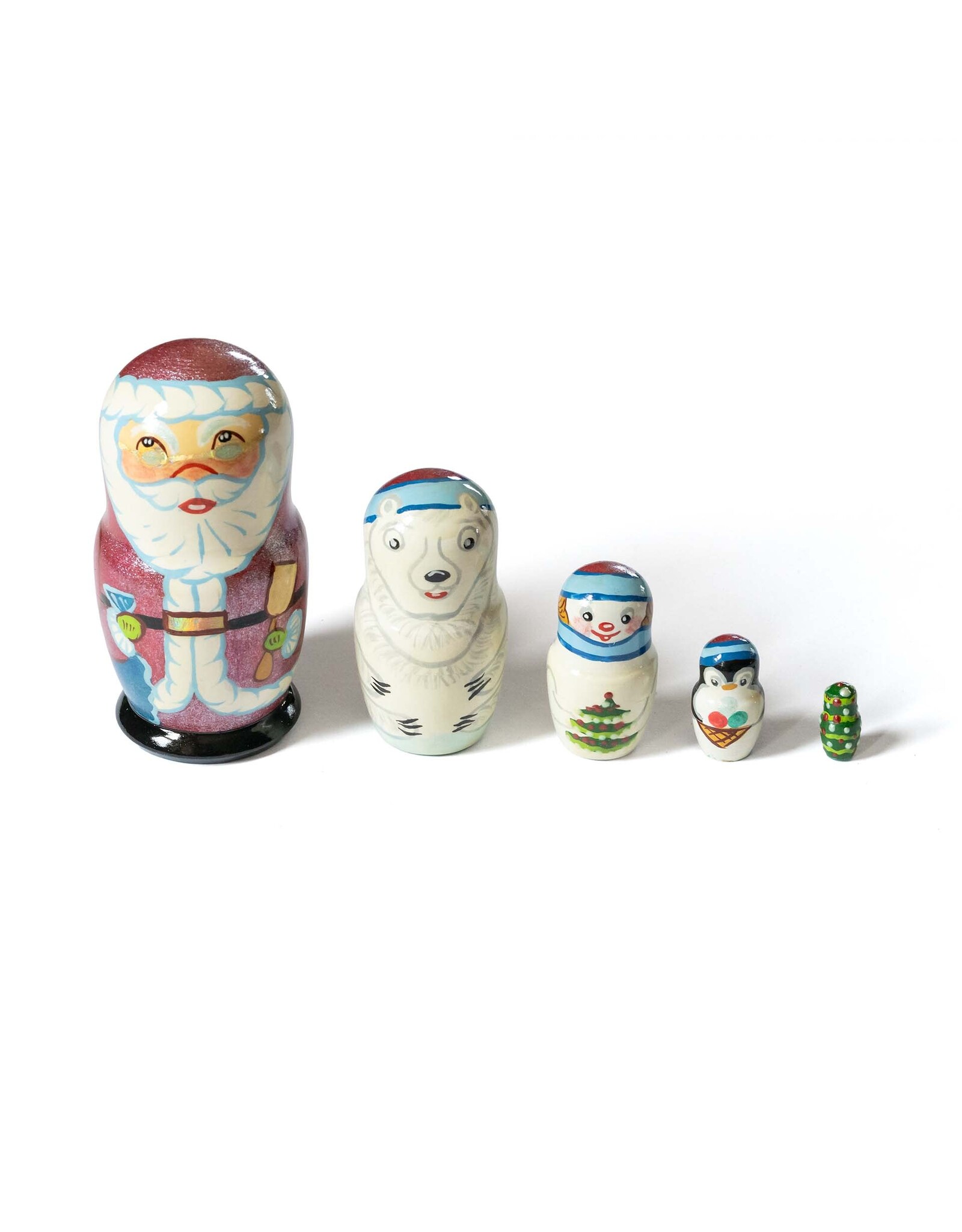 Sparkling Grandfather Frost Nesting Set