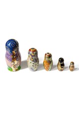Gustav Klimt Nesting Doll 5 Pc