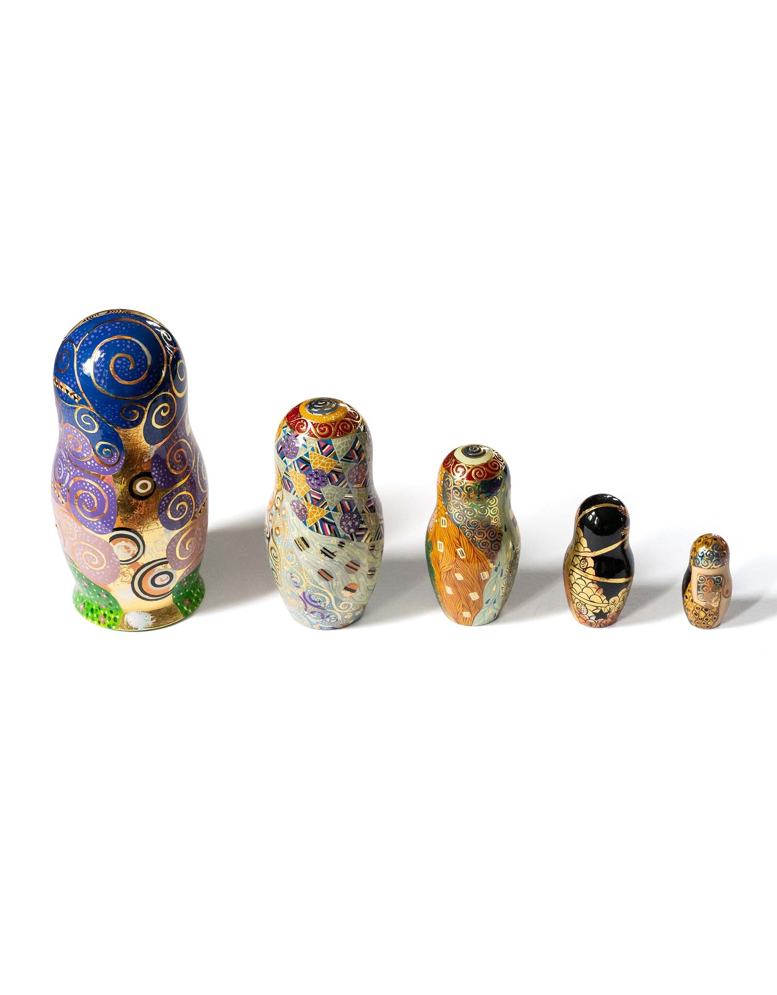 Gustav Klimt Nesting Doll 5 Pc