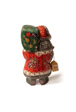 Hand Carved Grandfather Frost with Lantern