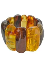 Natural Amber Stretch Bracelet