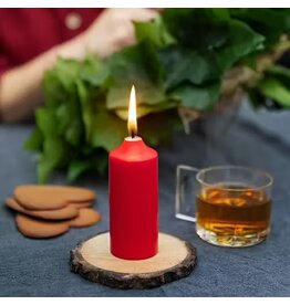 Kupéljus Red Candles Two Pack