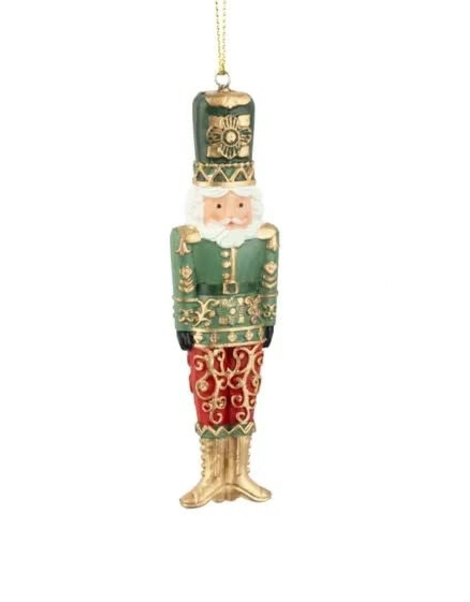 Nutcracker Ornament (Green)