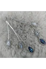 Imperial Swarovski Crystal Dangle Earrings