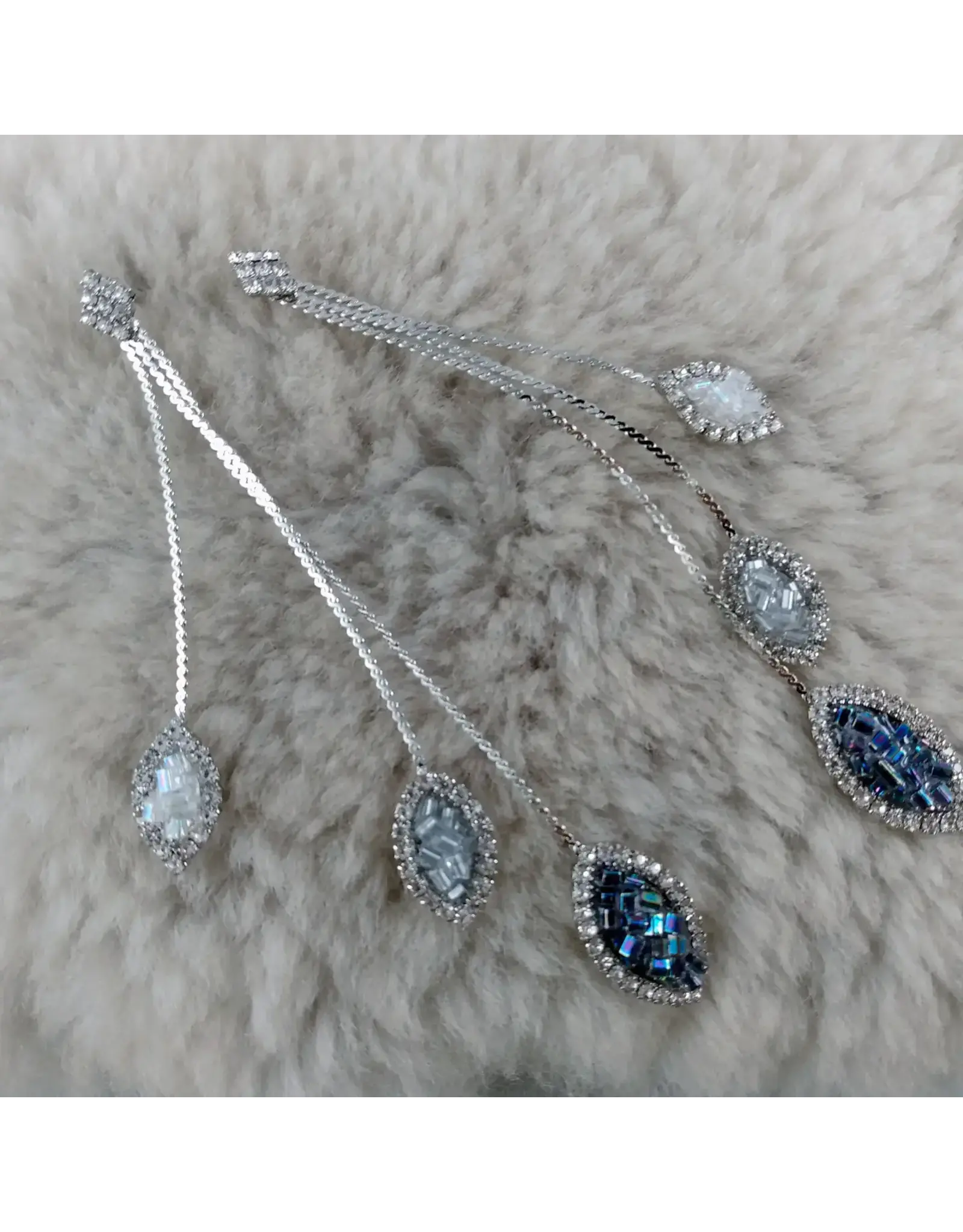 Imperial Swarovski Crystal Dangle Earrings