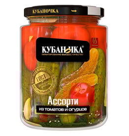Kubanochka Assorted Tomatoes & Cucumbers