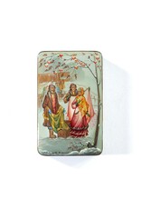 Hand Made Fedoskino At The Fair Lacquer Box