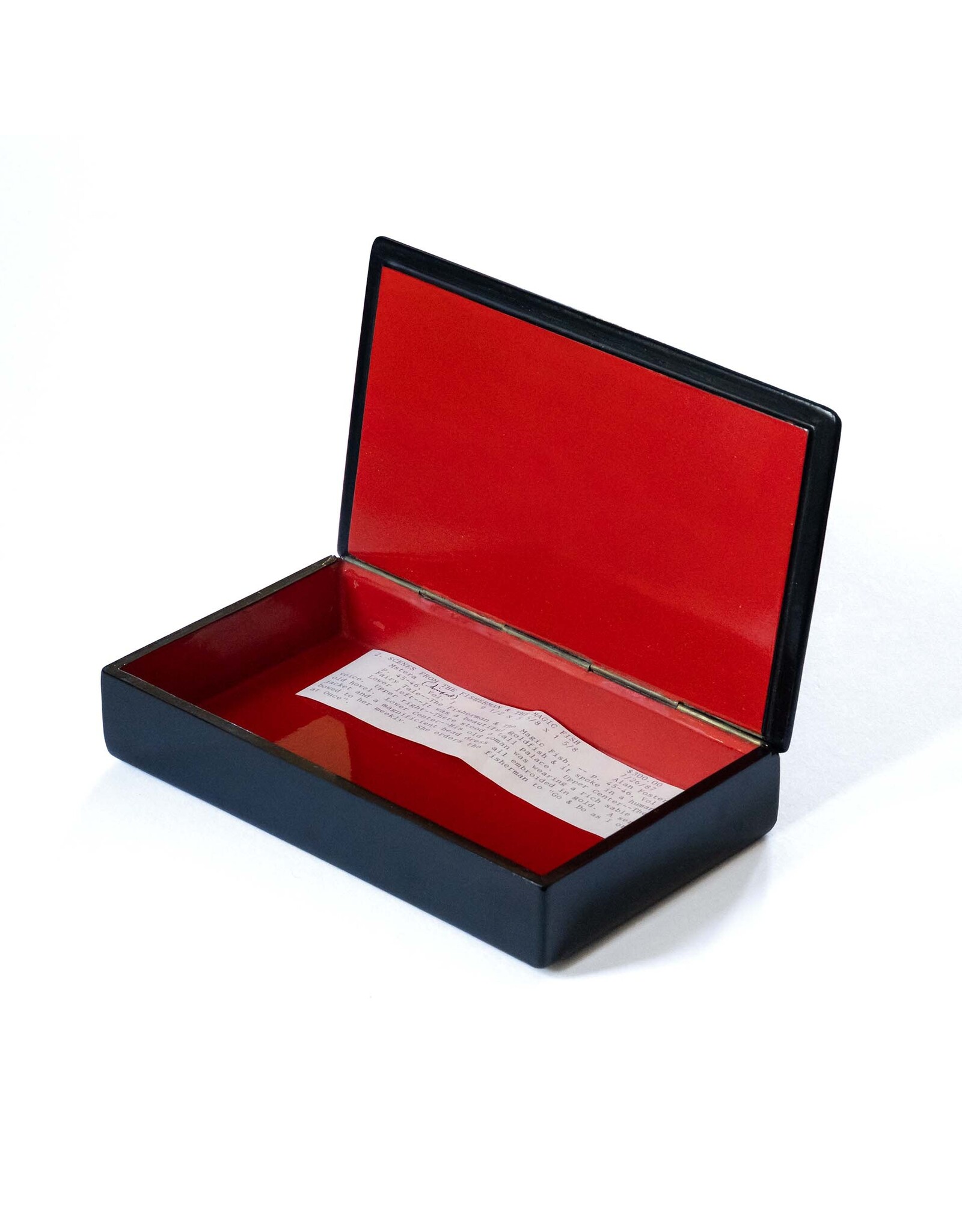 Hand Made Fedoskino Fortune Teller Lacquer Box