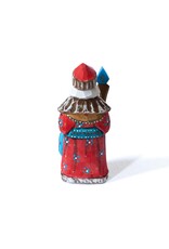 Hand Carved Small Russian Santa