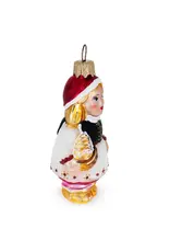 Red Riding Hood Glass Ornament