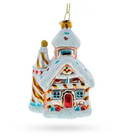 Candy-Coated Gingerbread House Ornament