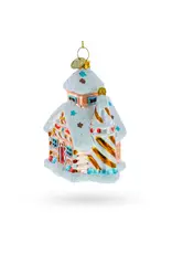 Candy-Coated Gingerbread House Ornament
