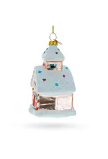 Candy-Coated Gingerbread House Ornament