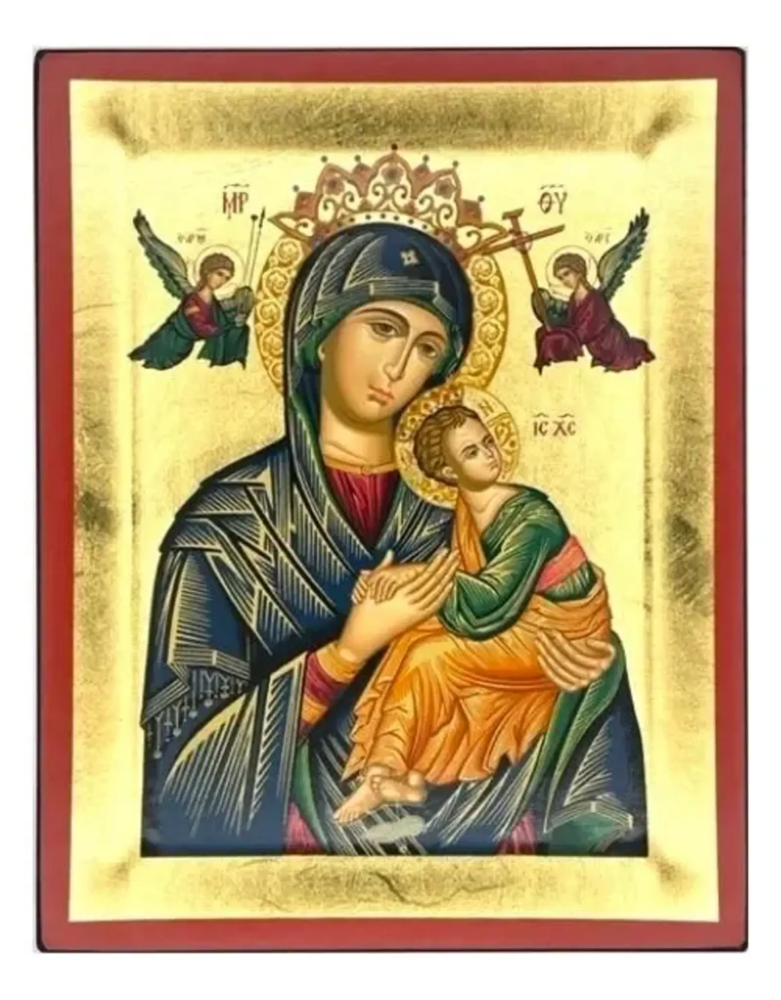 Virgin Mary of Perpetual Help Silkscreen Icon