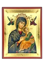 Virgin Mary of Perpetual Help Silkscreen Icon Virgin Mary of Perpetual Help Silkscreen Icon