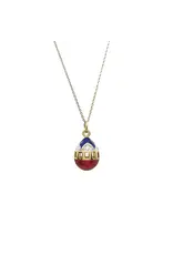 Imperial Egg Fabergé Inspired Pendant Red