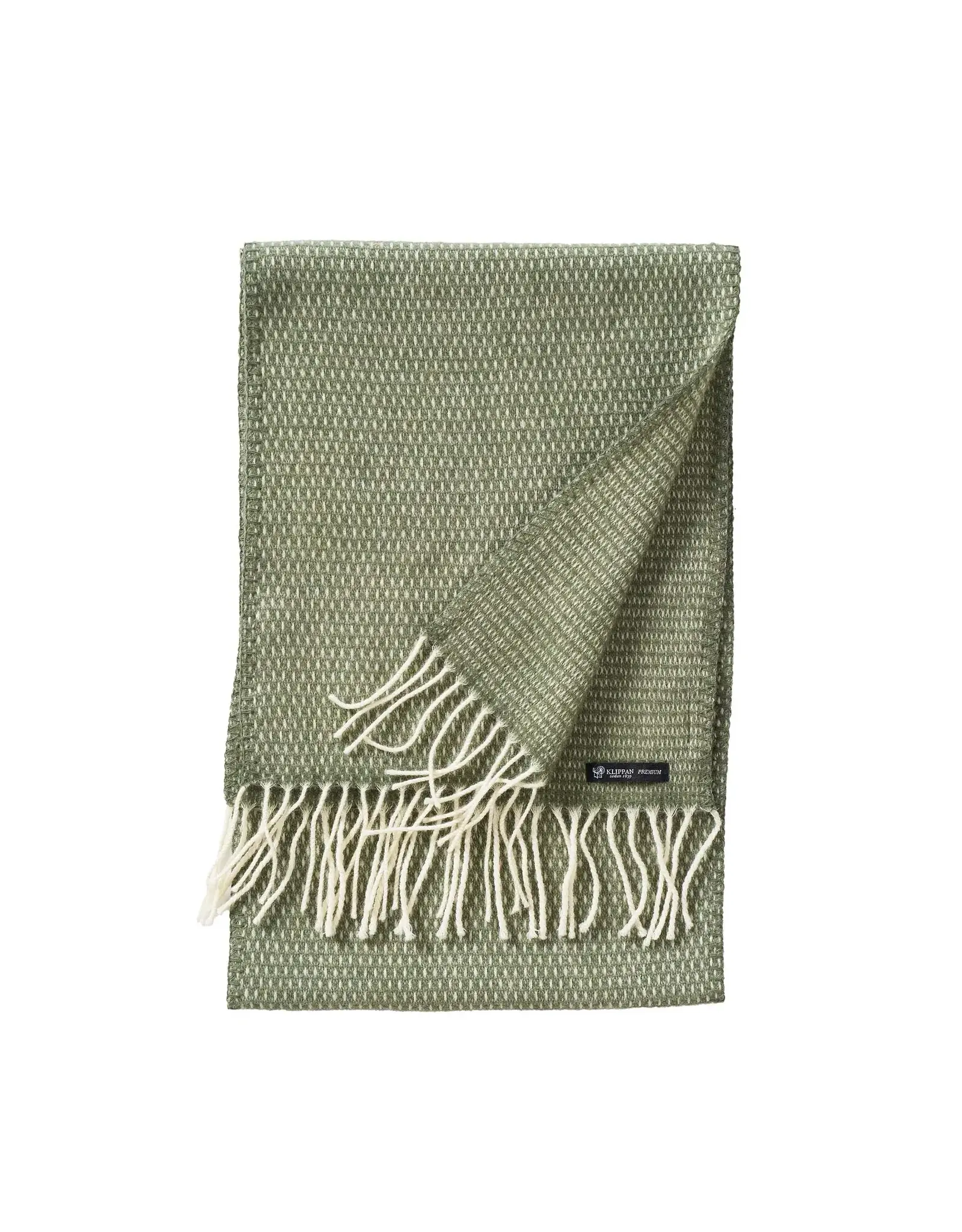 Hugo Merino Wool Scarf in Dusty Green