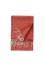 Hugo Merino Wool Scarf in Ruby Red