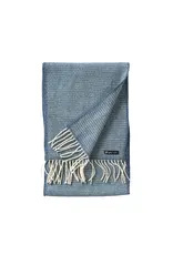 Hugo Merino Wool Scarf in Dusty Blue