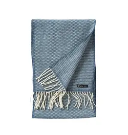 Hugo Merino Wool Scarf in Dusty Blue
