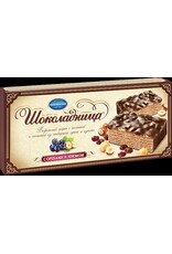 Kolomenskoe Chocolate Wafer Cake with Nuts and Raisins