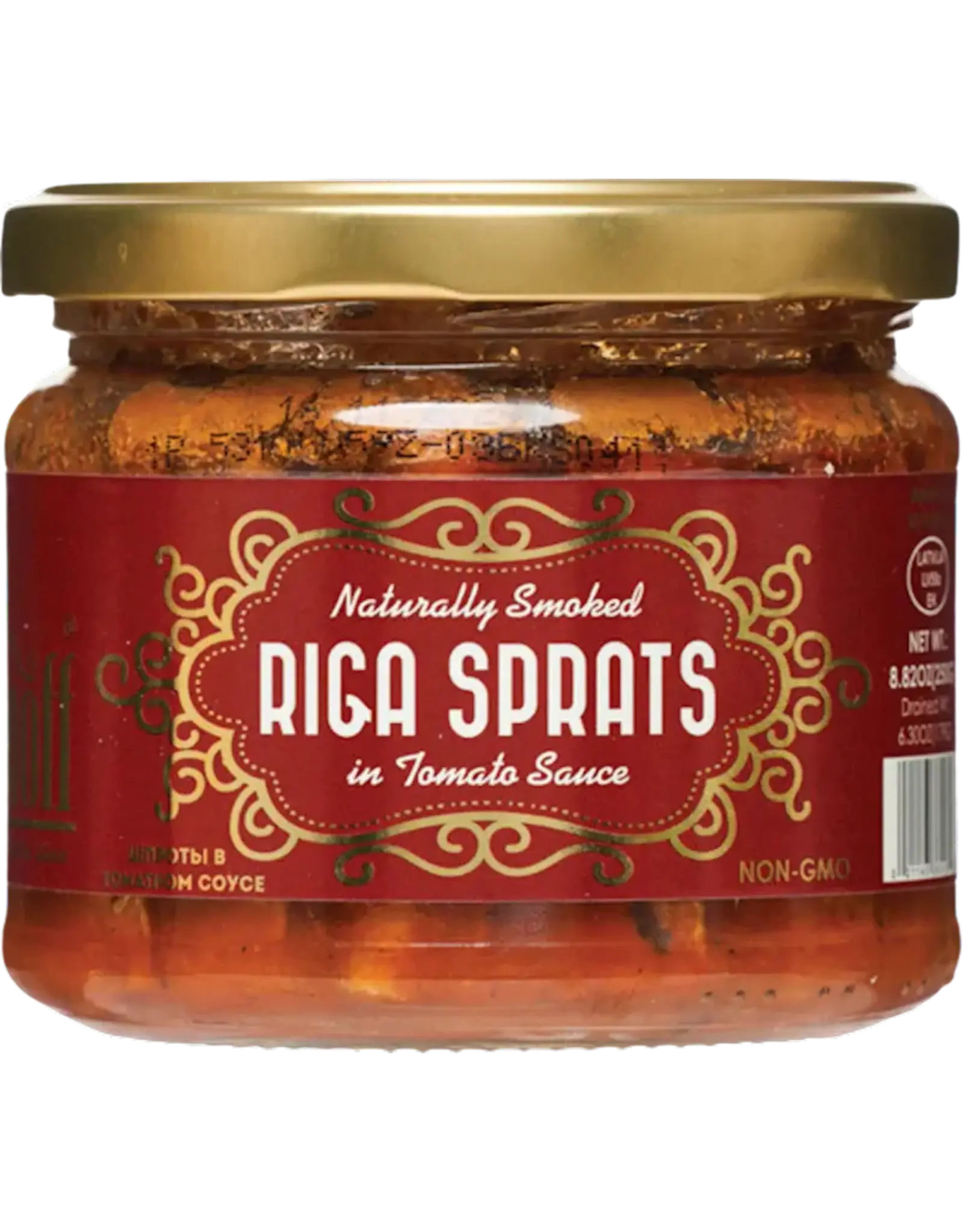 Gourmanoff Riga Smoked Sprats in Tomato Sauce