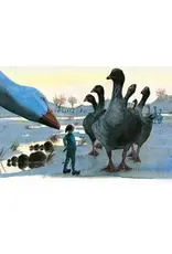 Nils Holgersson at Dusk Postcard