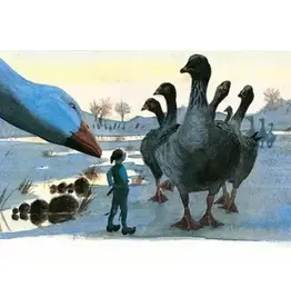 Nils Holgersson at Dusk