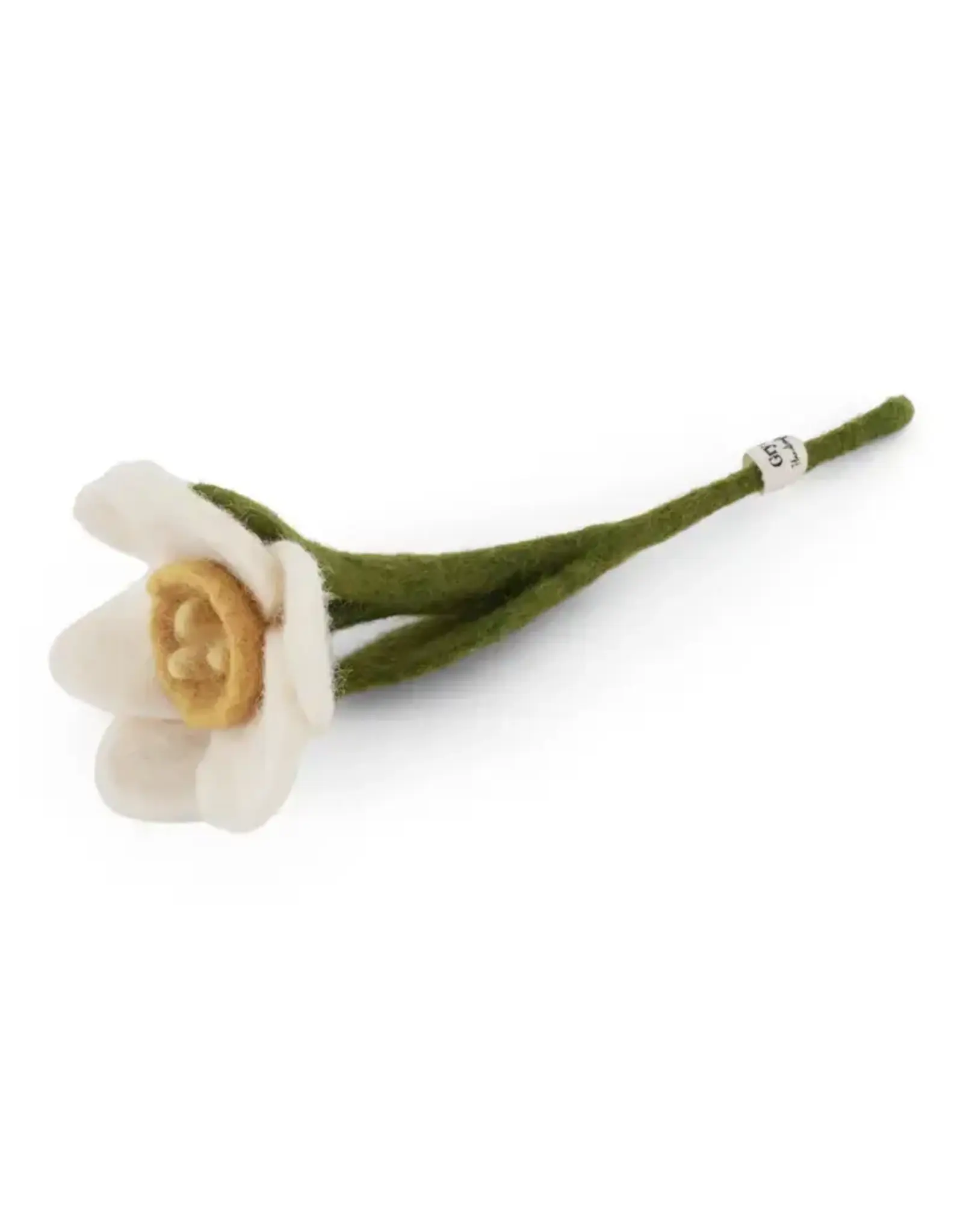 Felted Wool Daffodil Flower