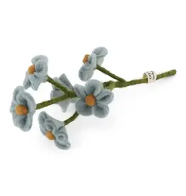 Felted Wool Forget-Me-Not