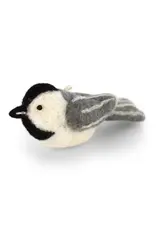 Felted Wool Chickadee Ornament