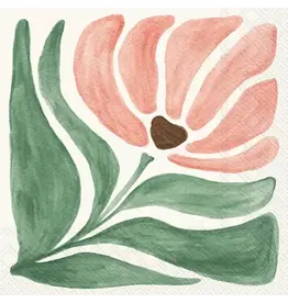Watercolor Flower Cocktail Napkins