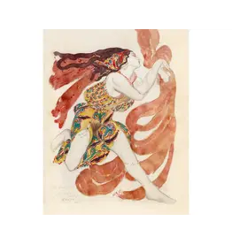 Leon Bakst Costume for the Ballets Russes Dance Narcisse Print 5" x 7"
