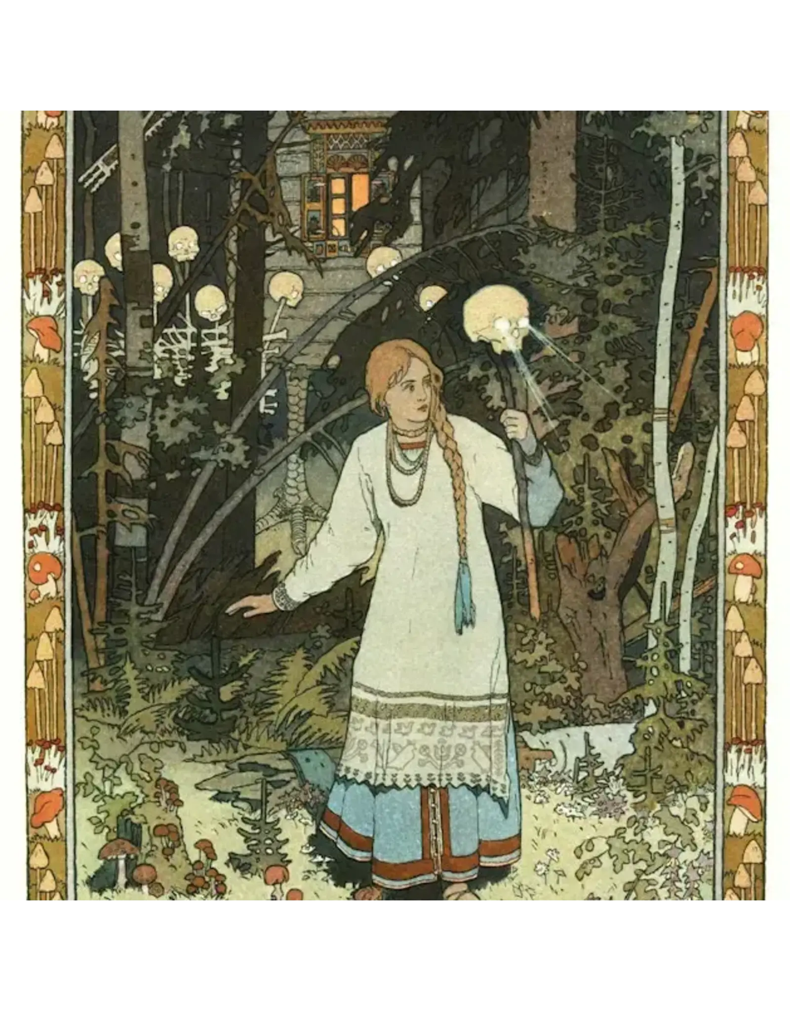 Vasilisa the Brave by Ivan Bilibin Print 5" x 7"