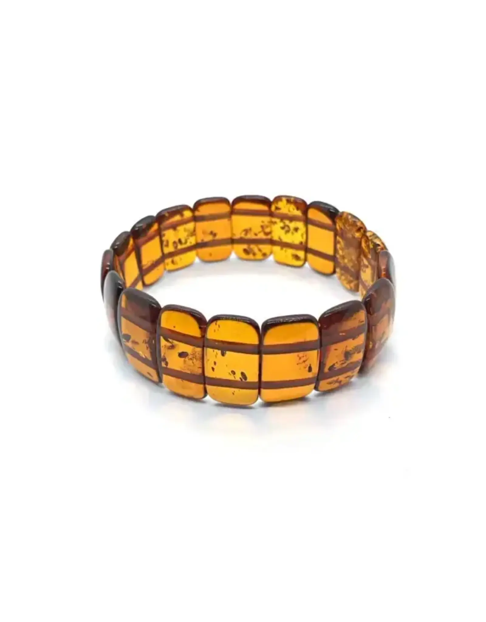 Natural Baltic Amber Stretch Bracelet