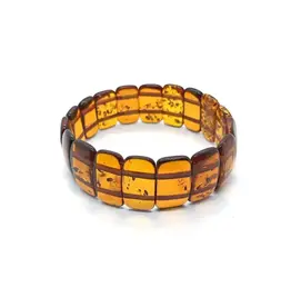 Natural Baltic Amber Stretch Bracelet