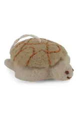 Green Sea Turtle Felted Wool Ornament