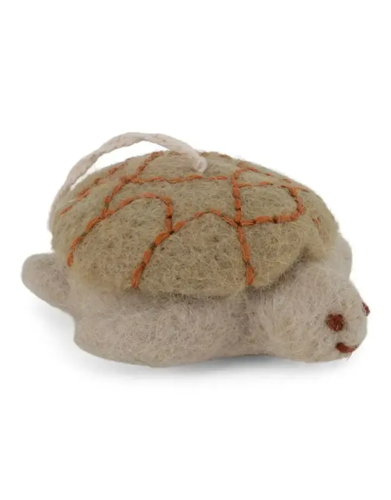 Green Sea Turtle Felted Wool Ornament