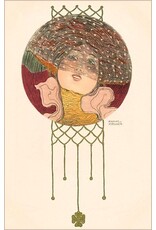 Slavic Headpiece Postcard