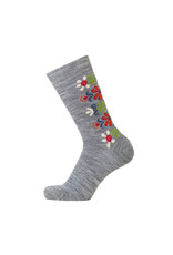Monica Merino Wool Socks Light Grey (Med-Large)