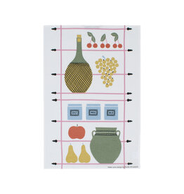 Italian Wine Tea Towel
