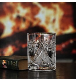 Belarusian Cut Crystal Whiskey Glass