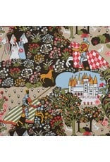 Fairytale Swedish Cotton Fabric, By the Yard