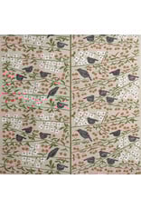 The Cherry Orchard Swedish Cotton Fabric, By the Yard