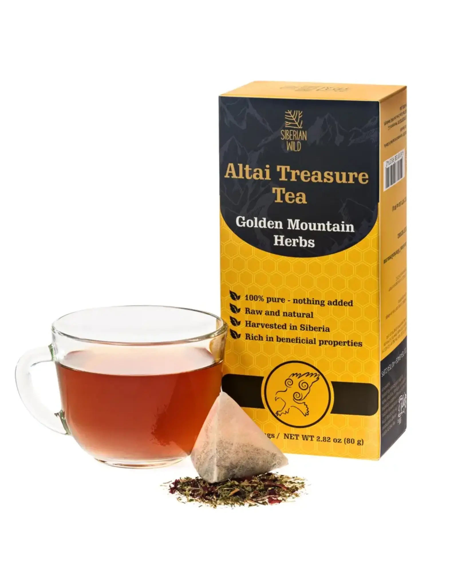 SIberian Wild Altai Treasure Tea --Golden Mountain Herbs