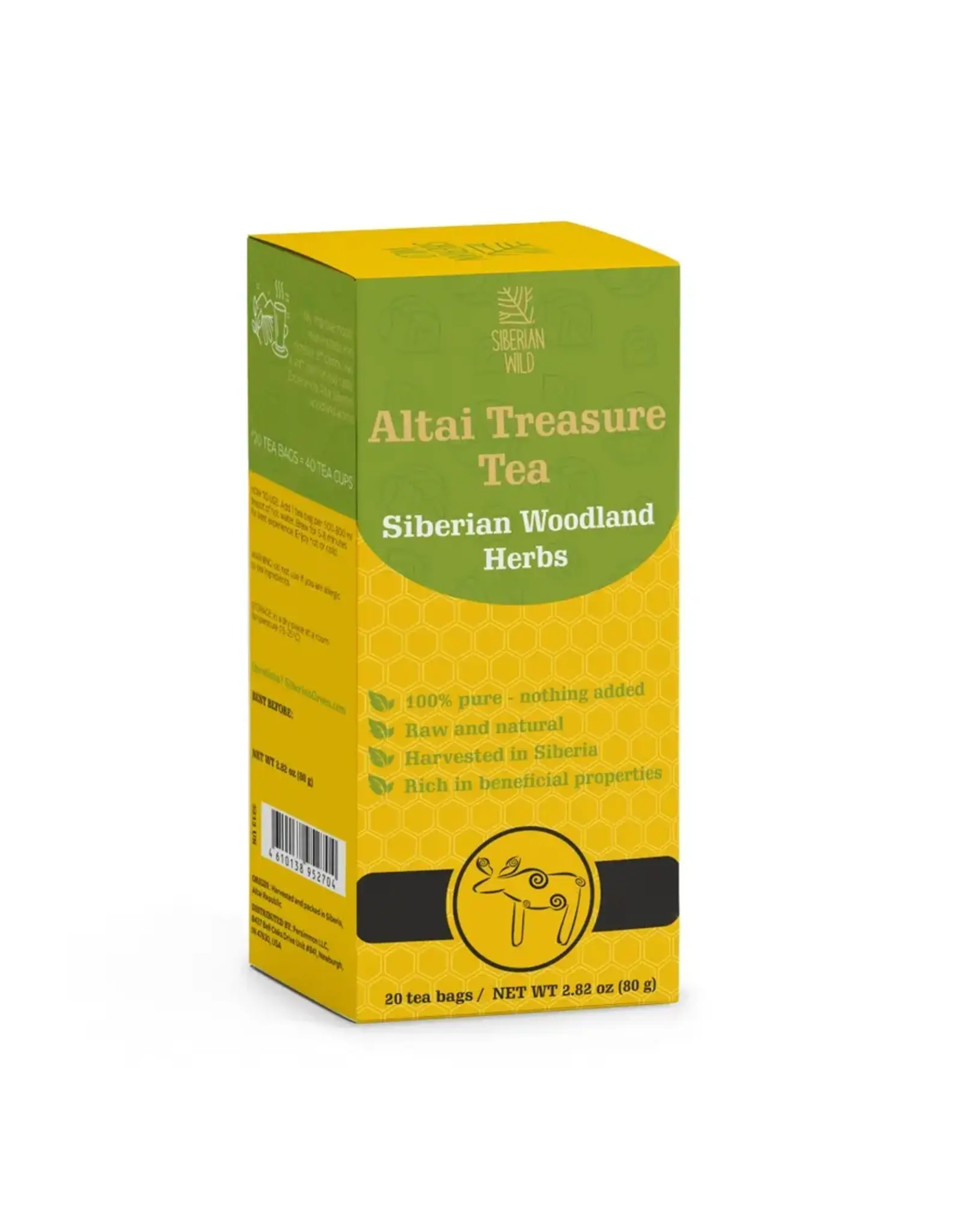 Siberian Wild Altai Treasure Tea --Woodland Herbs