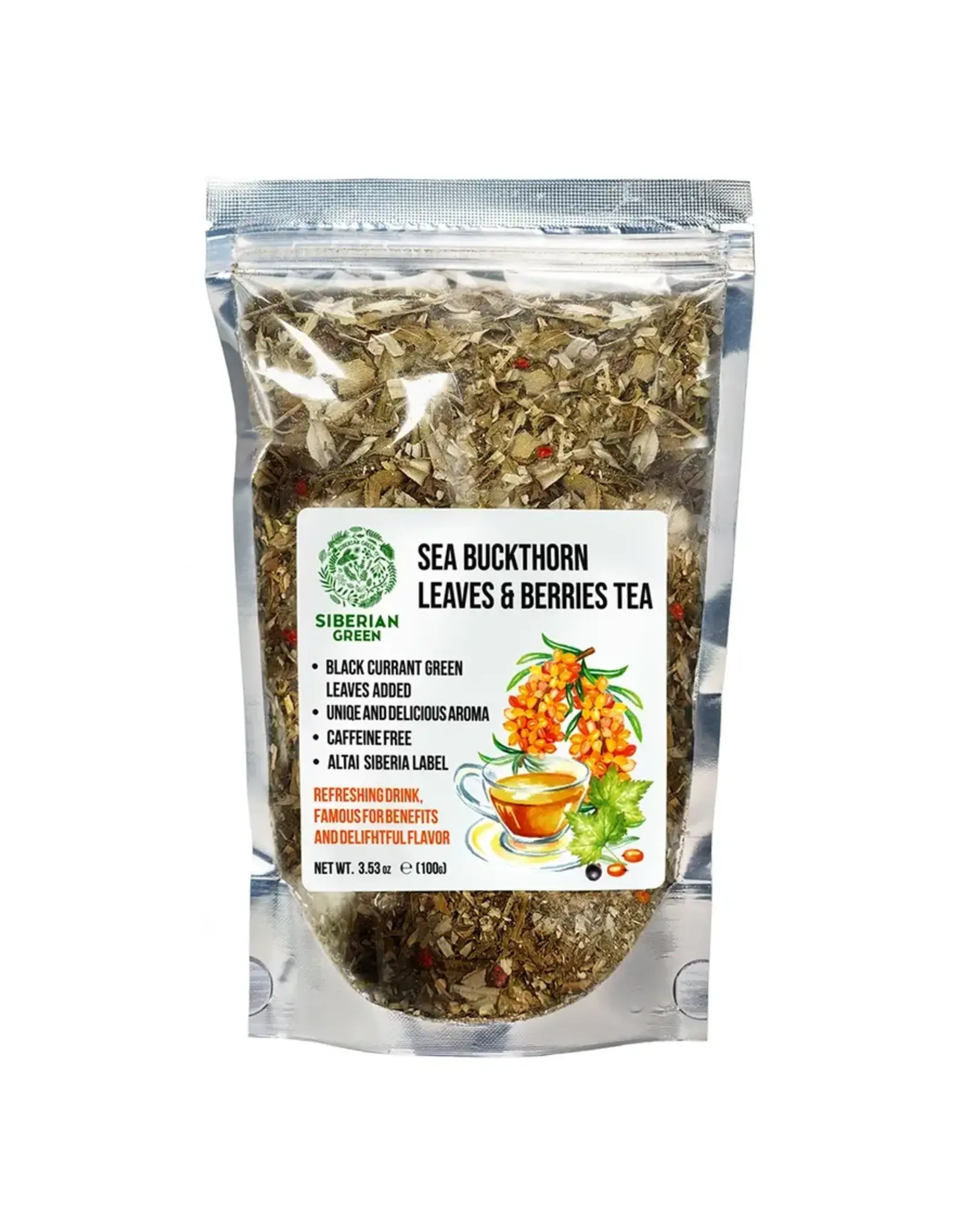 Siberian Sea Buckthorn Tea with Black Currant